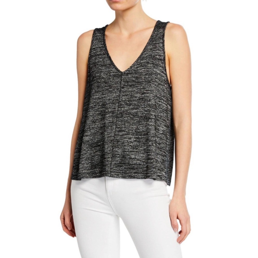 rag & bone Charcoal Hudson Tank Top